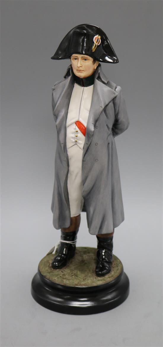 A Michael Sutty figure of General Napoleon Bonaparte 1815, limited edition 250 height 35.5cm